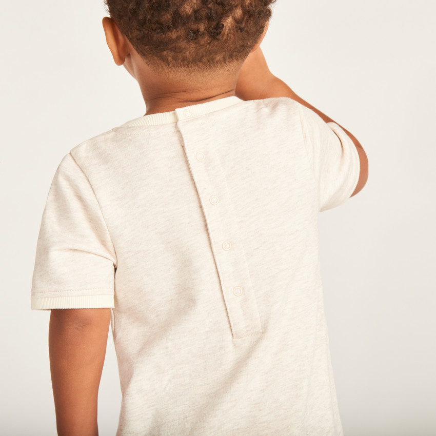 Combinaison courte print Lion pour bébé garçon 