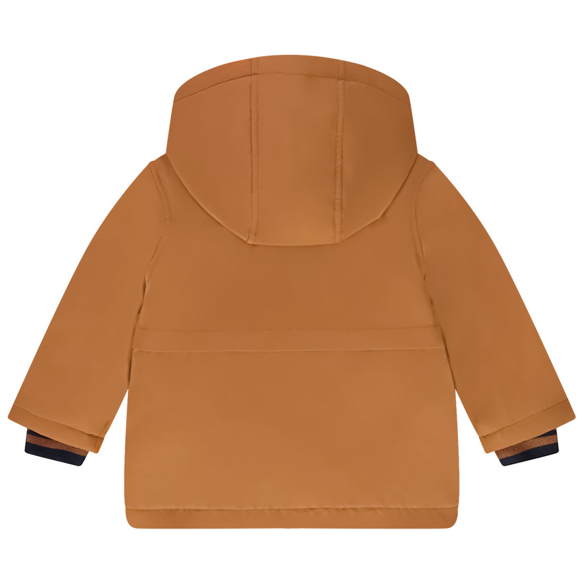 Parka gomme déperlante doublée sherpa pour bébé garçon 