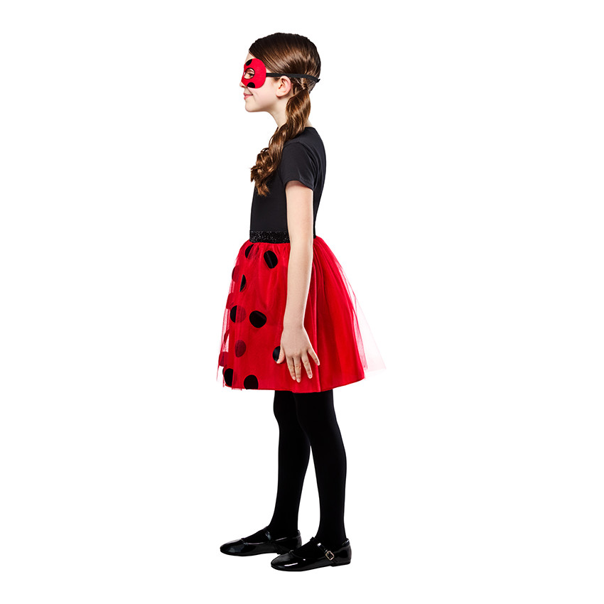 Set de déguisement 5-8 ans tutu + masque Lady Bug 