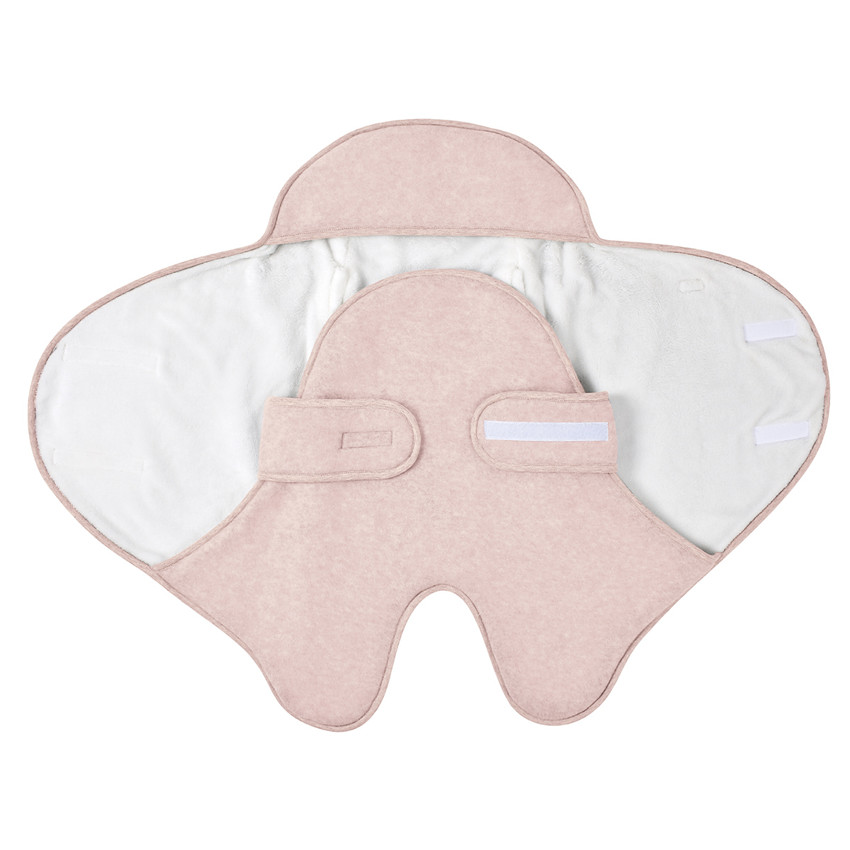 Chancelière Babynomade pour siège auto 0-6M Rose/Blanc 