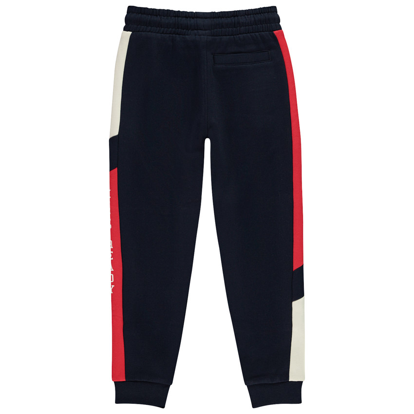 Pantalon de jogging effet color block avec print pour garçon  