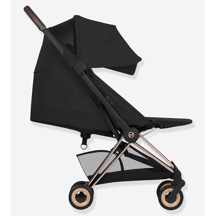  Poussette ultra-compacte Coya Style 2026 Rose Gold/Sepia Black 