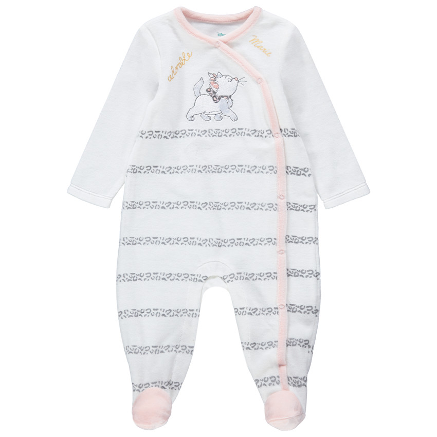 Lot de 2 dors-bien en velours motif Marie Aristochats Disney 