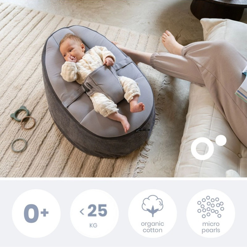 Transat évolutif Seat'n Grow anthracite 