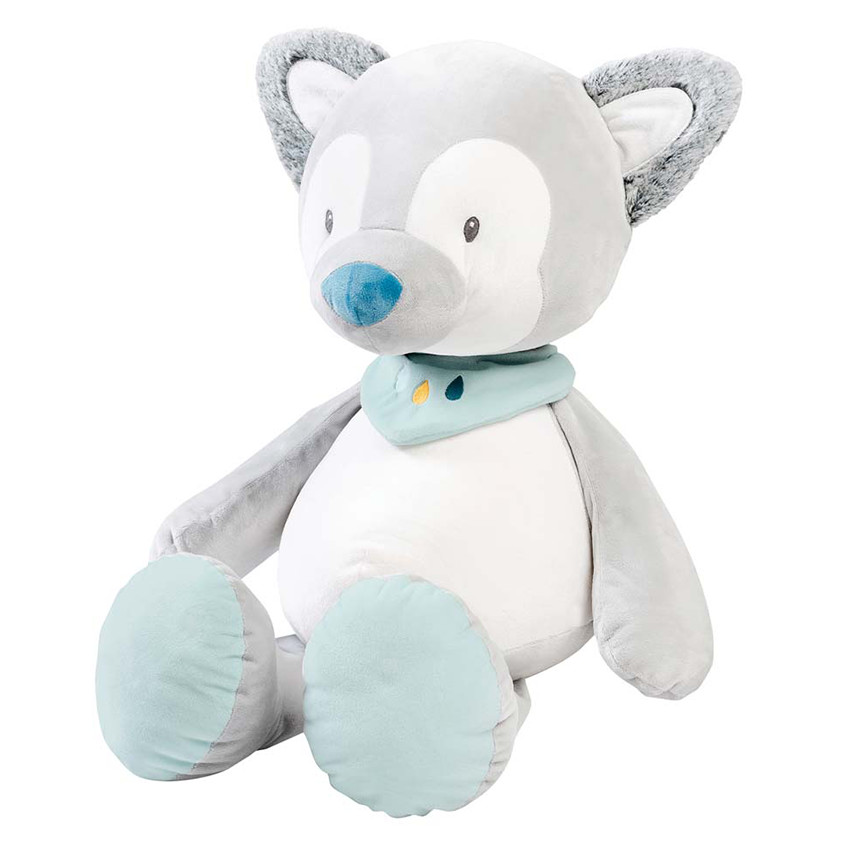 Méga peluche Tiloo le loup 75cm - Tim&Tiloo Main Méga peluche Tiloo le loup 75cm - Tim&Tiloo