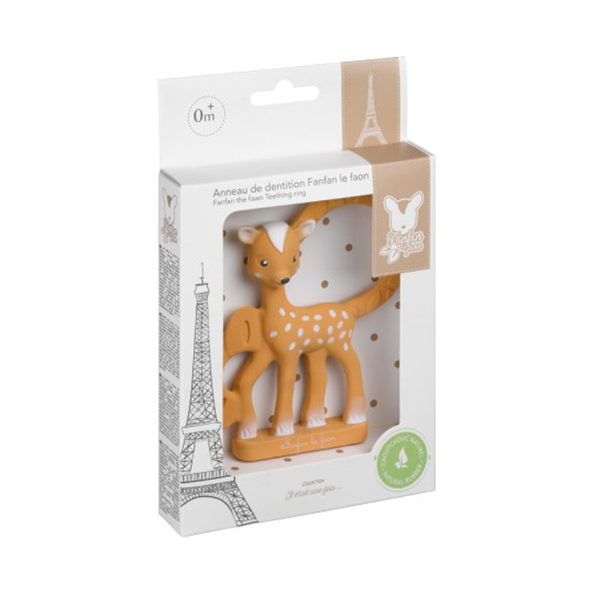 Anneau de dentition Fanfan le Faon - Beige (Vulli) - Image 1