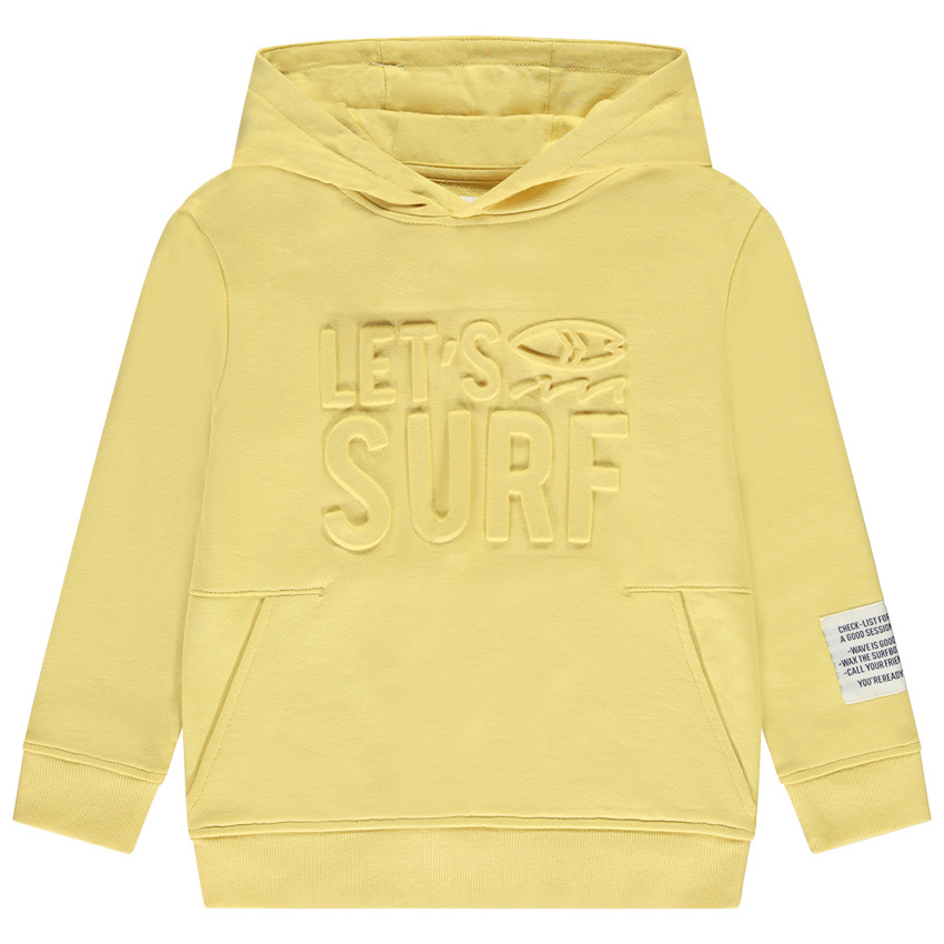 Sweat à capuche en molleton fantaisie pour garçon