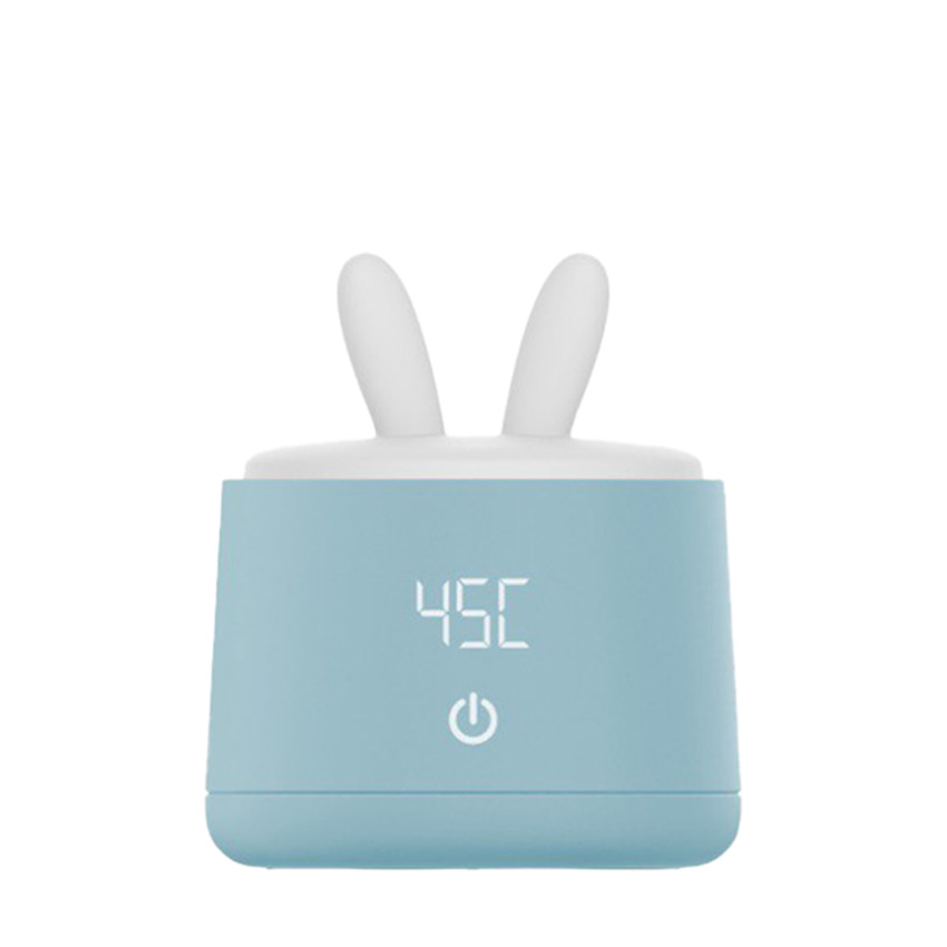 Couvercle oreilles de lapin anti-poussière pour chauffe-biberon nomade - Blanc - Blanc