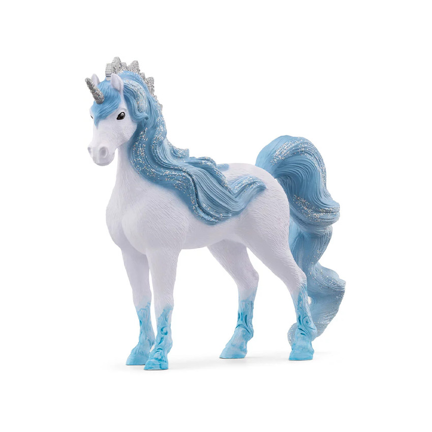 Figurine jument licorne des éléments  