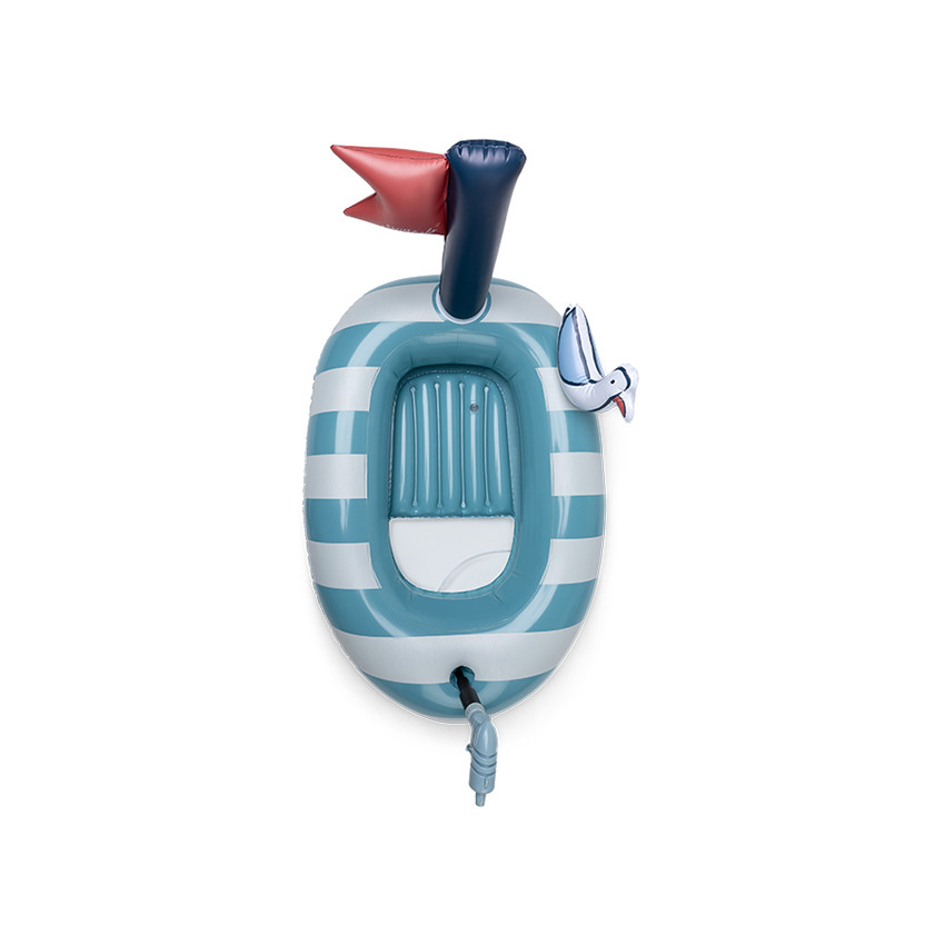 Petit bateau gonflable avec pistolet à eau - Mouette 