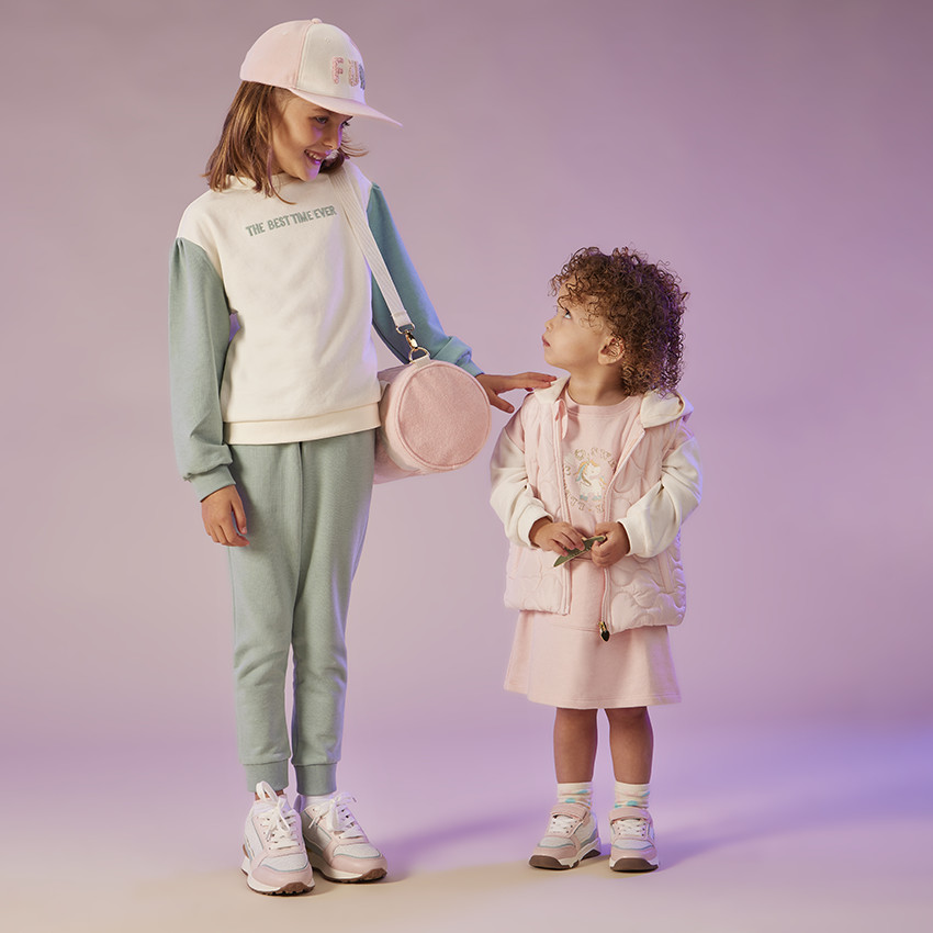 Casquette snapback Fun avec patchs bouclettes pour fille 