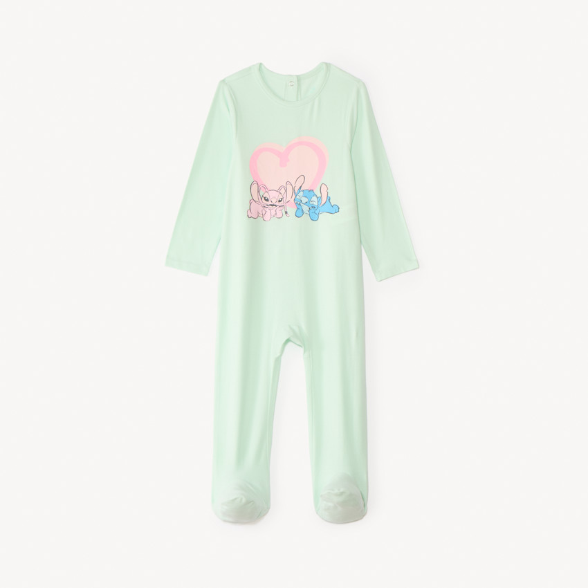 Lot de 2 dors-bien en jersey Stitch & Angel Disney pour bébé fille 