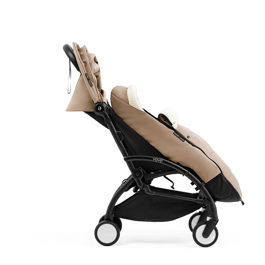 Chancelière chaude pour poussette YOYO⁵ - Taupe 