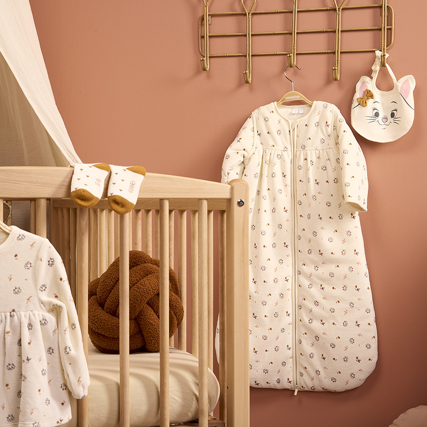 Lot de 2 bavoirs ludique Marie des Aristochats Disney pour bébé fille 