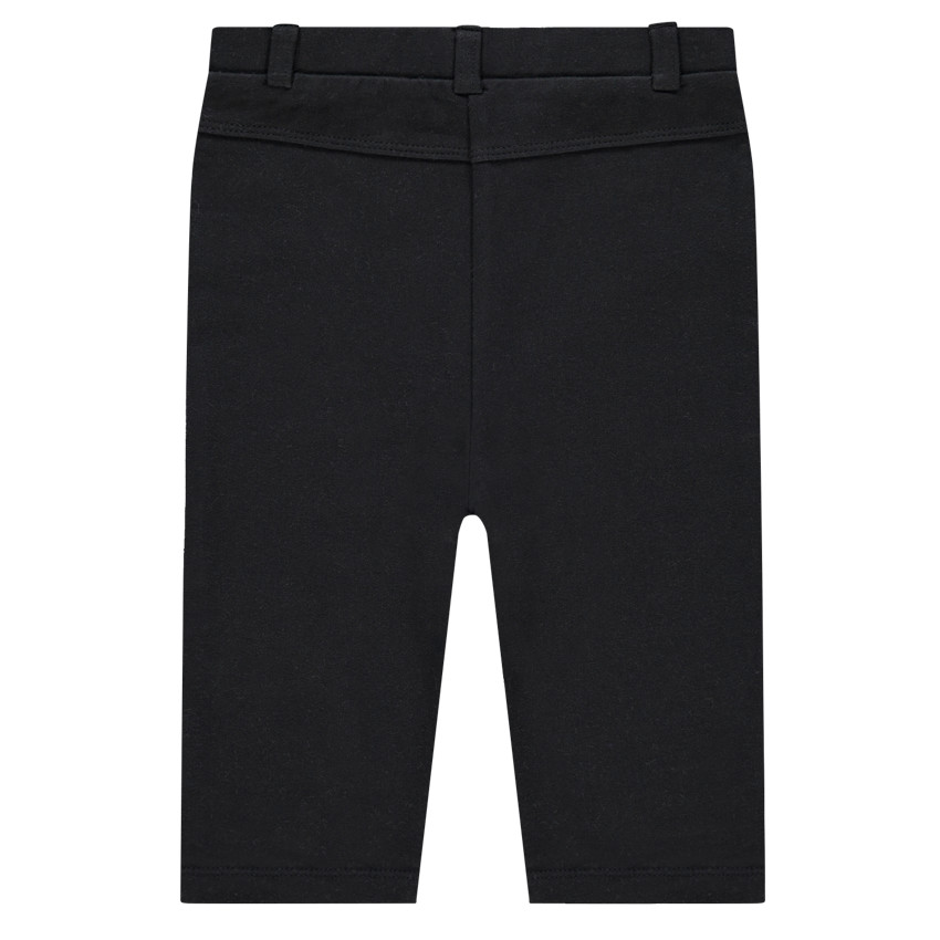 Corsaire uni avec coeurs brodés et noeuds 