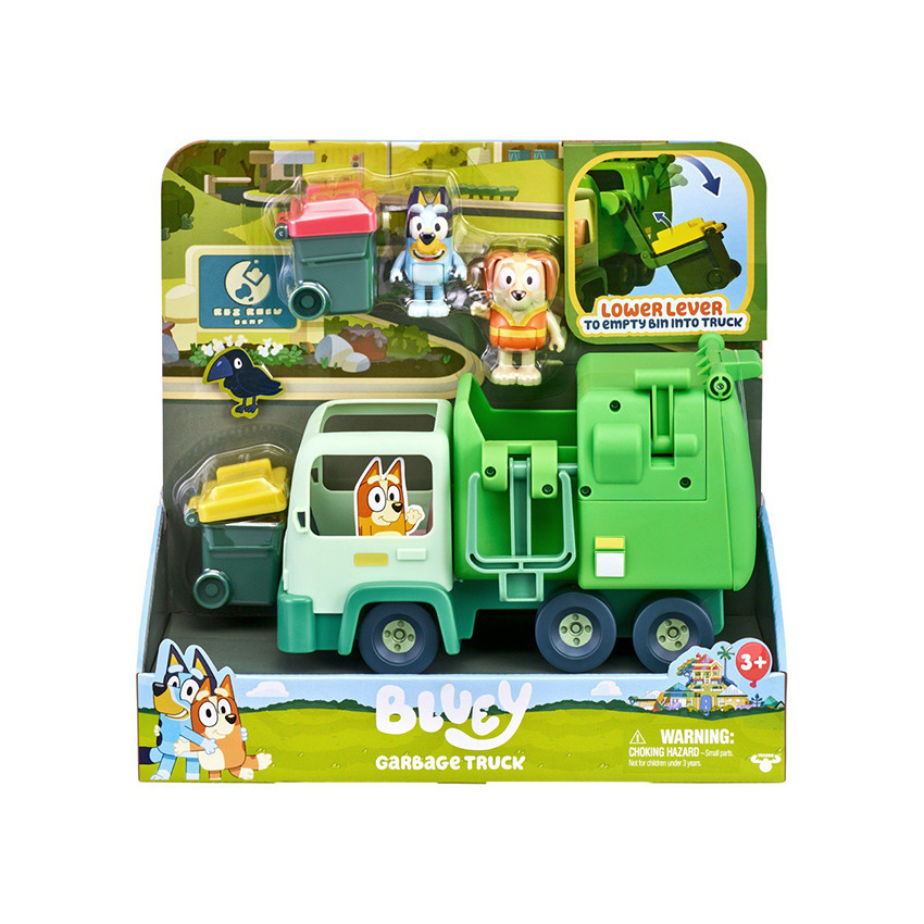 Camion poubelle Bluey  