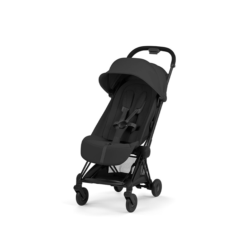 Poussette Coya Style Châssis Matt Black - Sepia Black