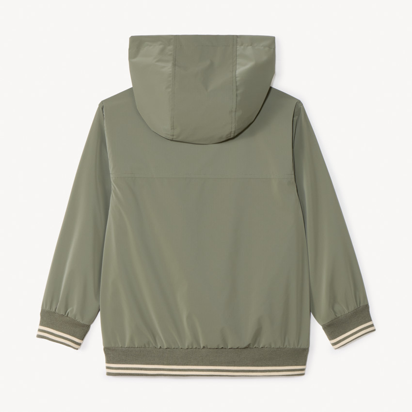 Coupe-vent en ribstop uni pour garçon 