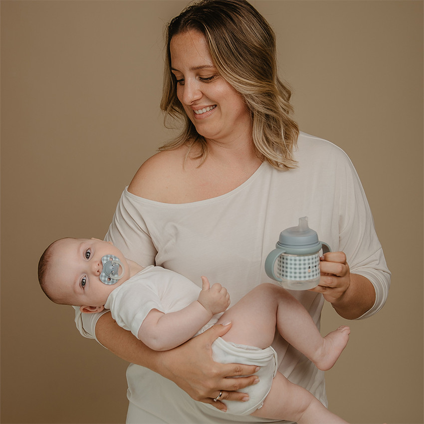 Lot de 2 sucettes silicone SX Pro Night & Day 0-6M ours 