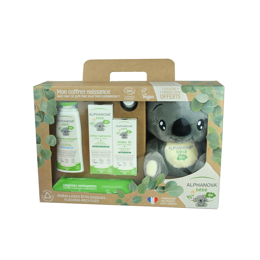 Coffret de naissance soins biologiques