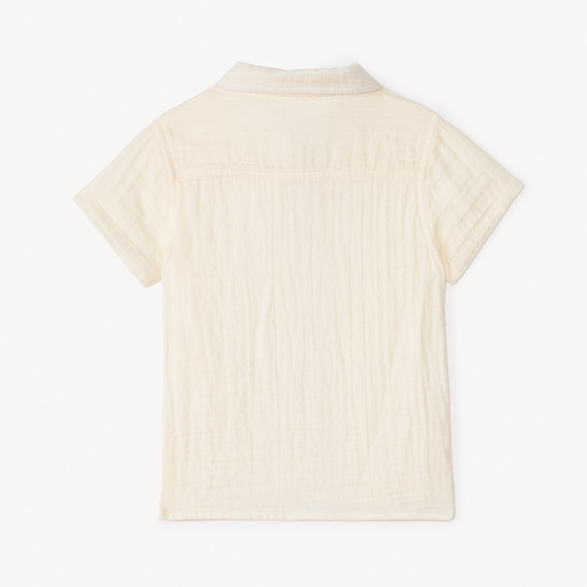 Ensemble 2 pièces chemise + salopette pour bébé garçon 