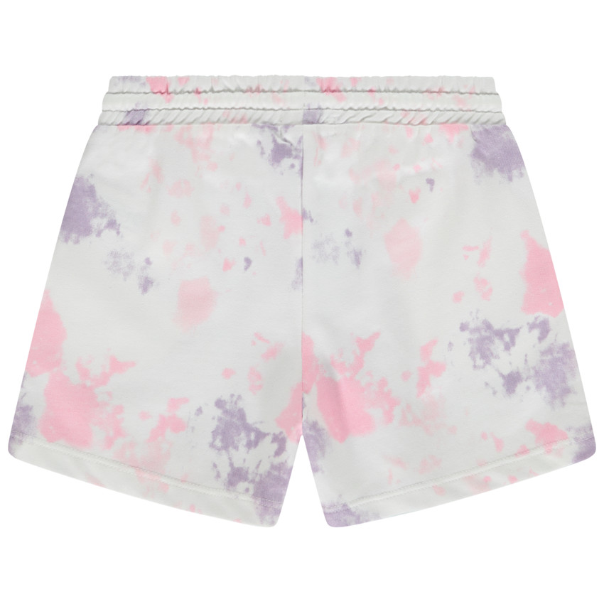Short en molleton effet tie & dye pour fille 