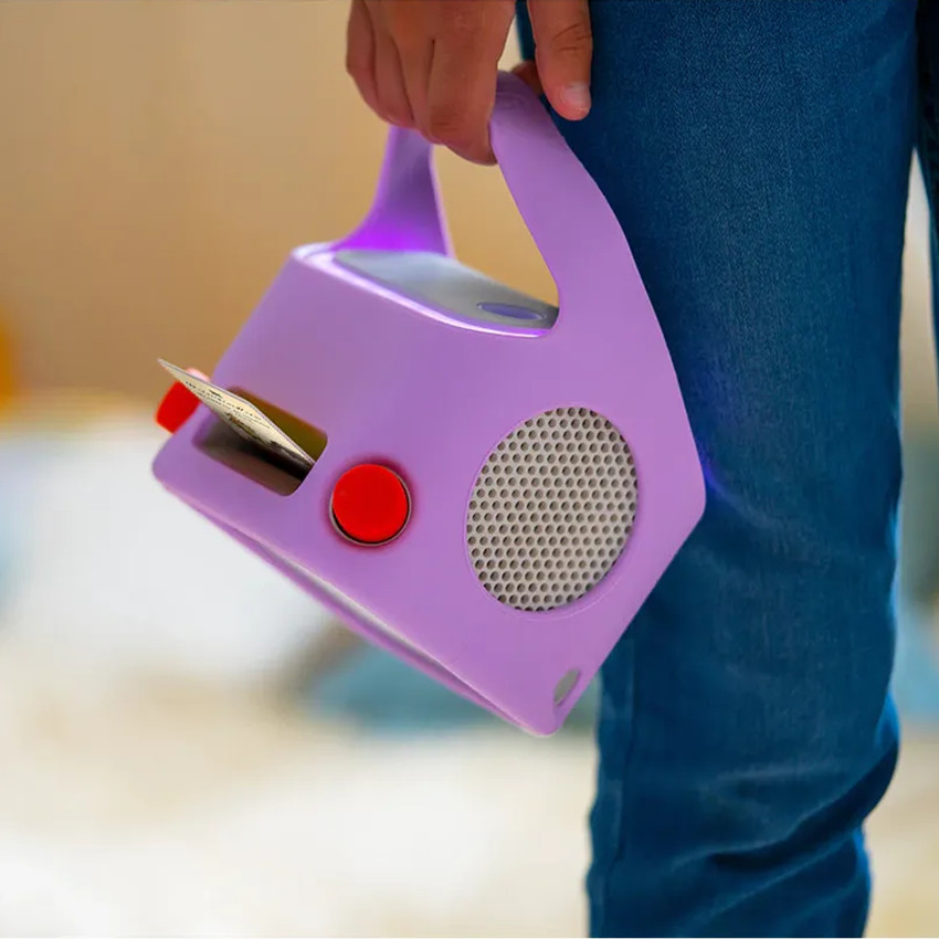 Housse en silicone Adventure Jacket pour Yoto Player 3ème gen. rose 