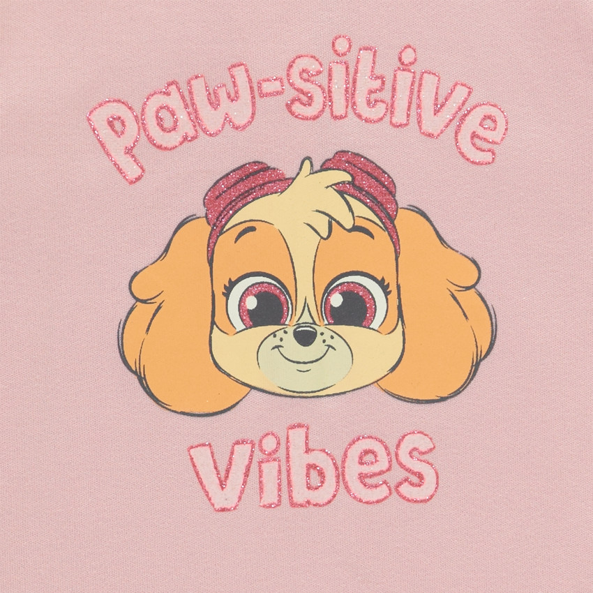 Pyjama 2 pièces Stella Pat'Patrouille pour bébé fille avec ouvertures différentes selon l'âge 