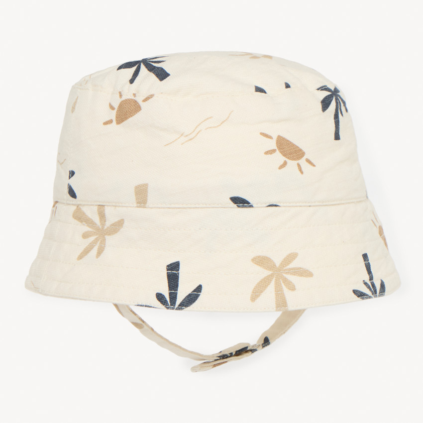 Bob en toile imprimé tropical pour bébé garçon