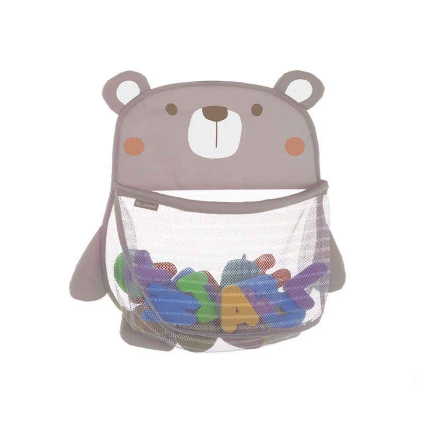 Filet de bain ventousé pour jouets Ours sand - Gris (Jane) - Image 1