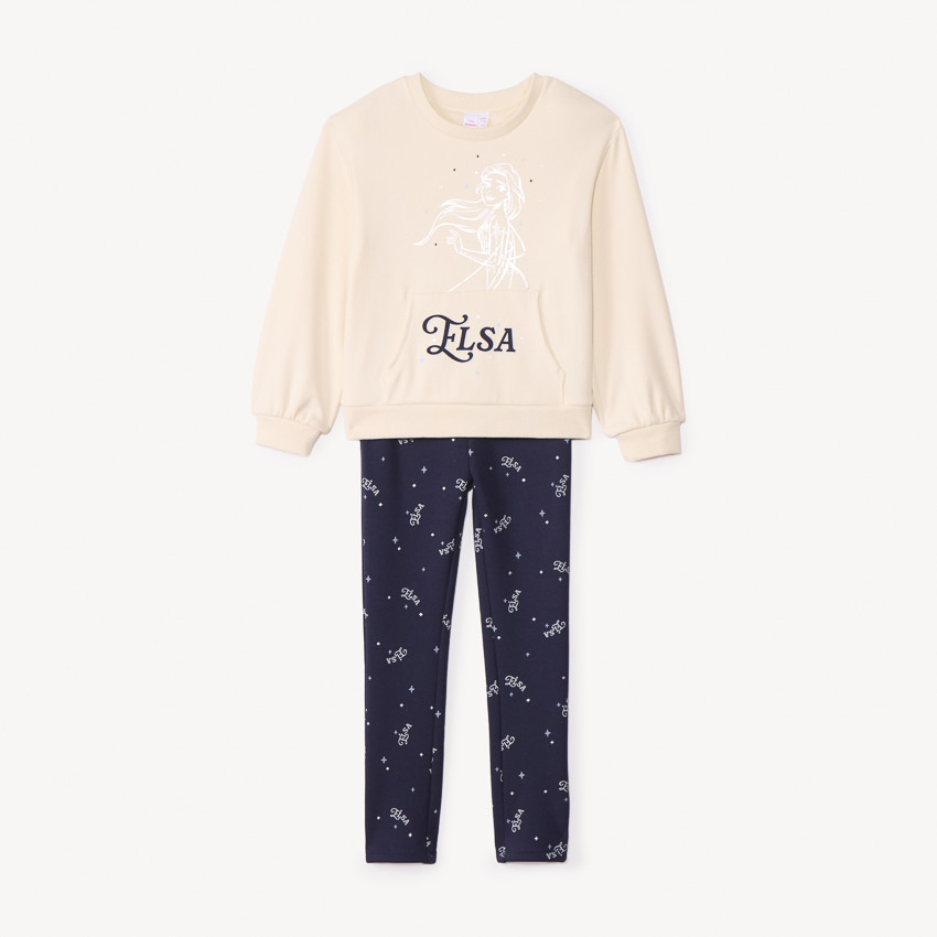 Ensemble jogging La Reine des Neiges Disney pour fille