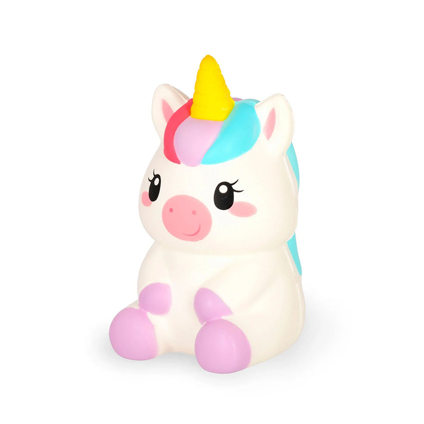 Jouet en mousse anti-stress parfumé Licorne 