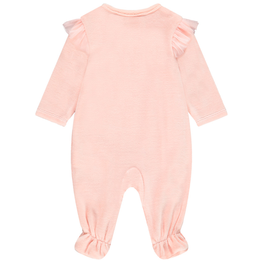 Dors-bien en velours print Marie Aristochats Disney pour bébé fille 