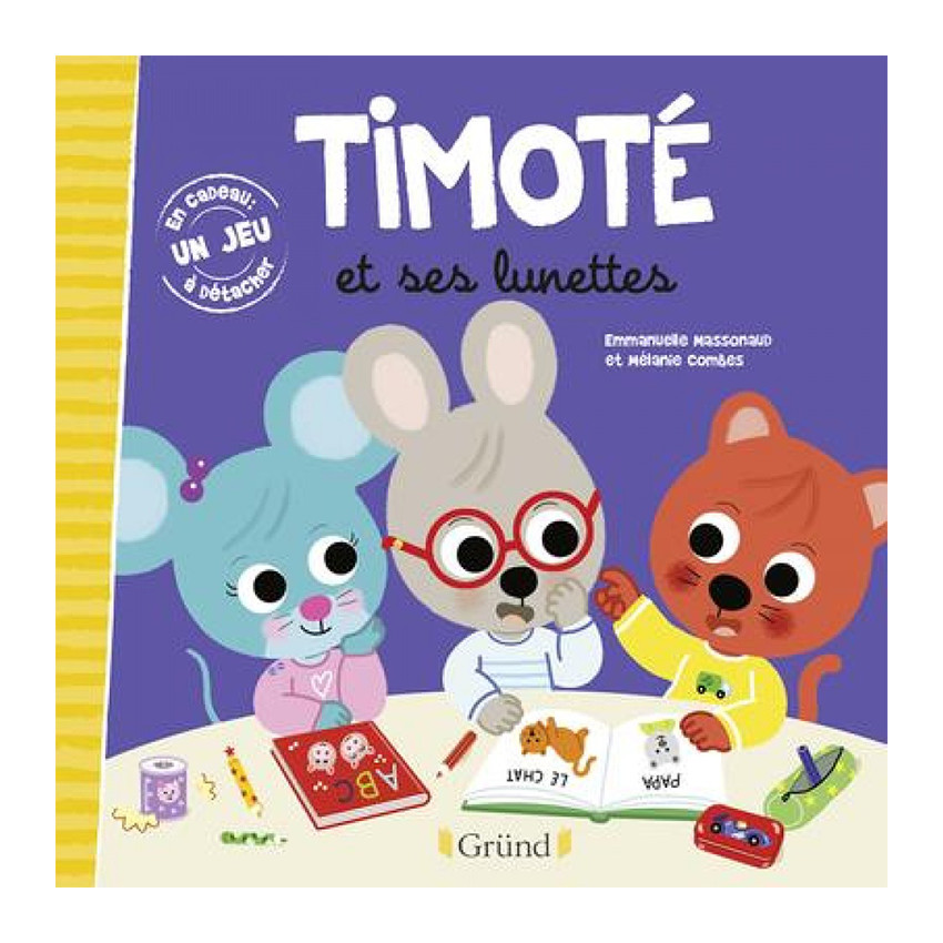 Timoté et ses lunettes Main Timoté et ses lunettes