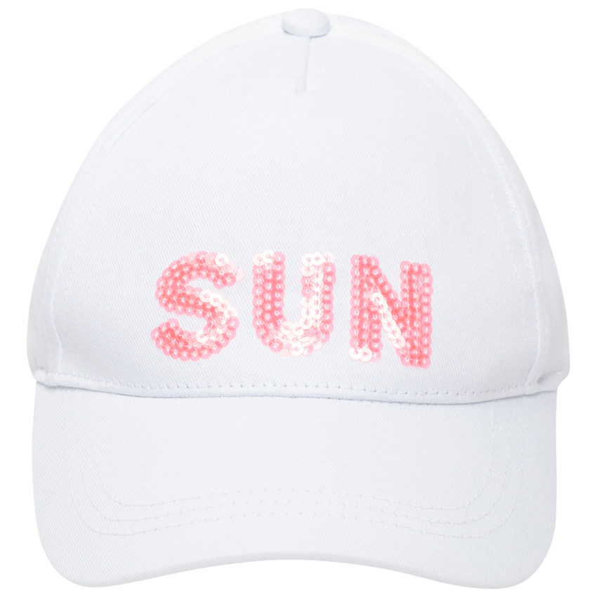 Casquette à sequins pour fille 