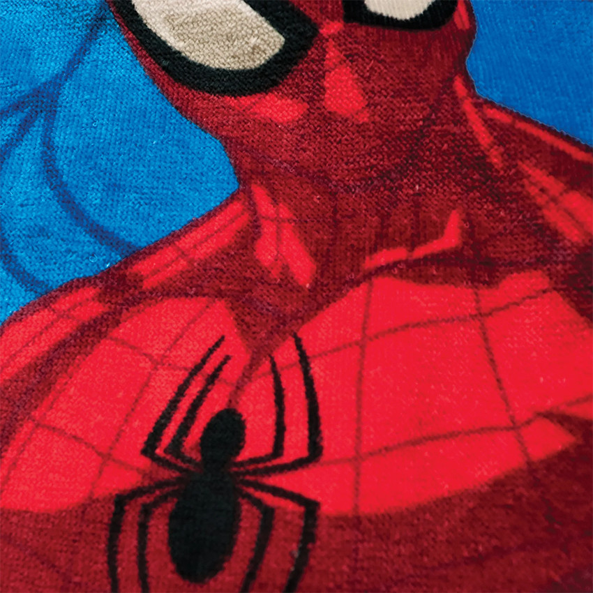 Poncho de bain imprimé Spider-Man Marvel 60 x 120 cm 
