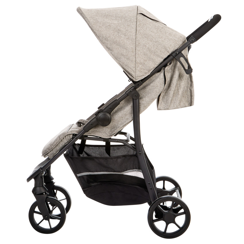 Poussette trio Triade avec siège-auto et nacelle gris - Gris (Babycare) - Image 1