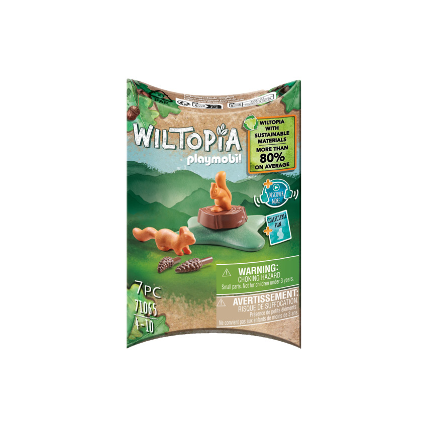 Figurine écureuils - Wiltopia Main Figurine écureuils - Wiltopia