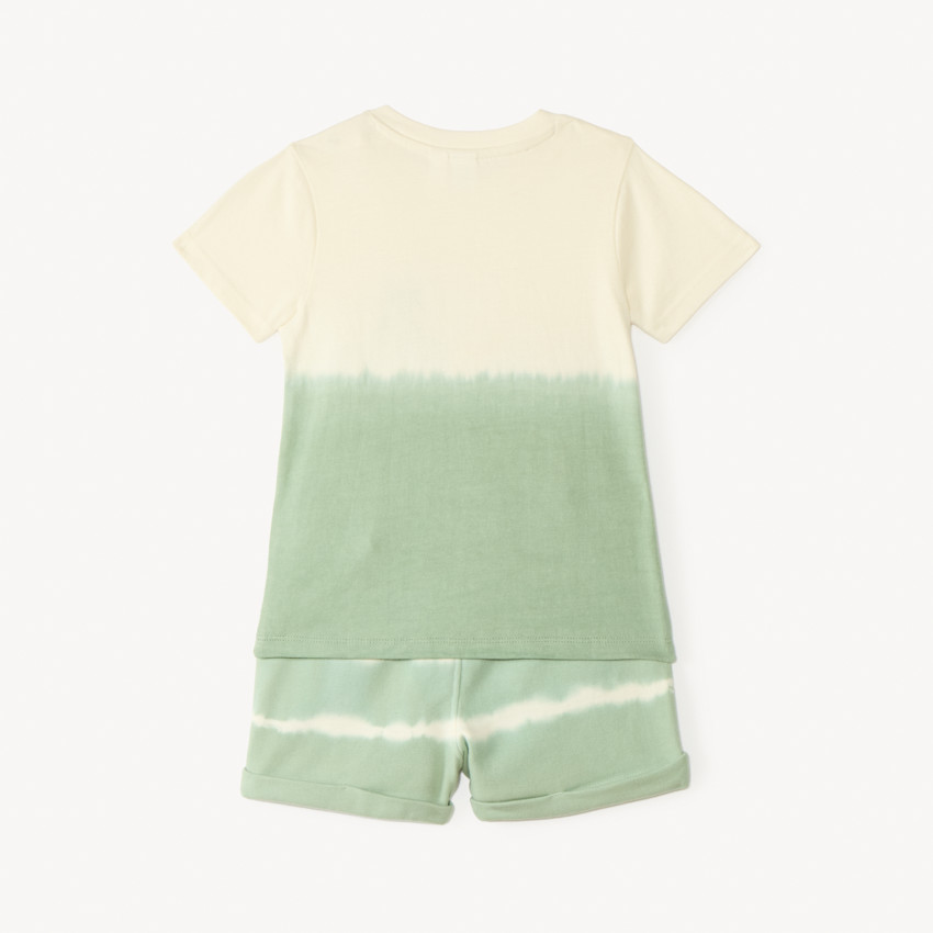 Ensemble 2 pièces t-shirt + short print Stitch Disney pour bébé garçon 