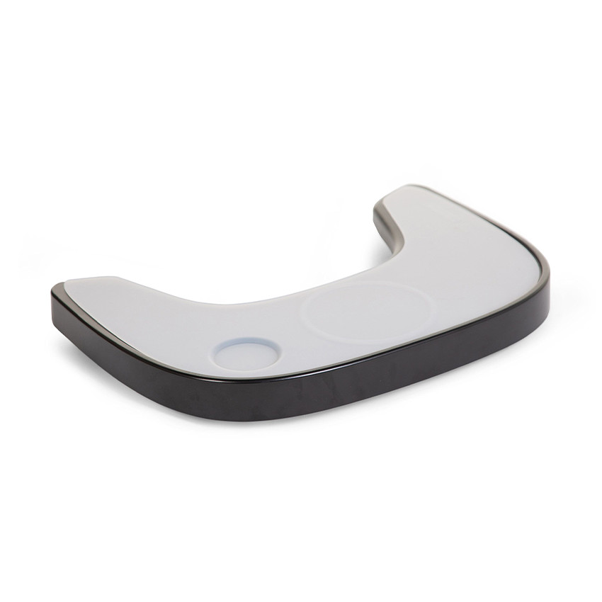 Tablette pour chaise haute Evolu noir + napperon en silicone 