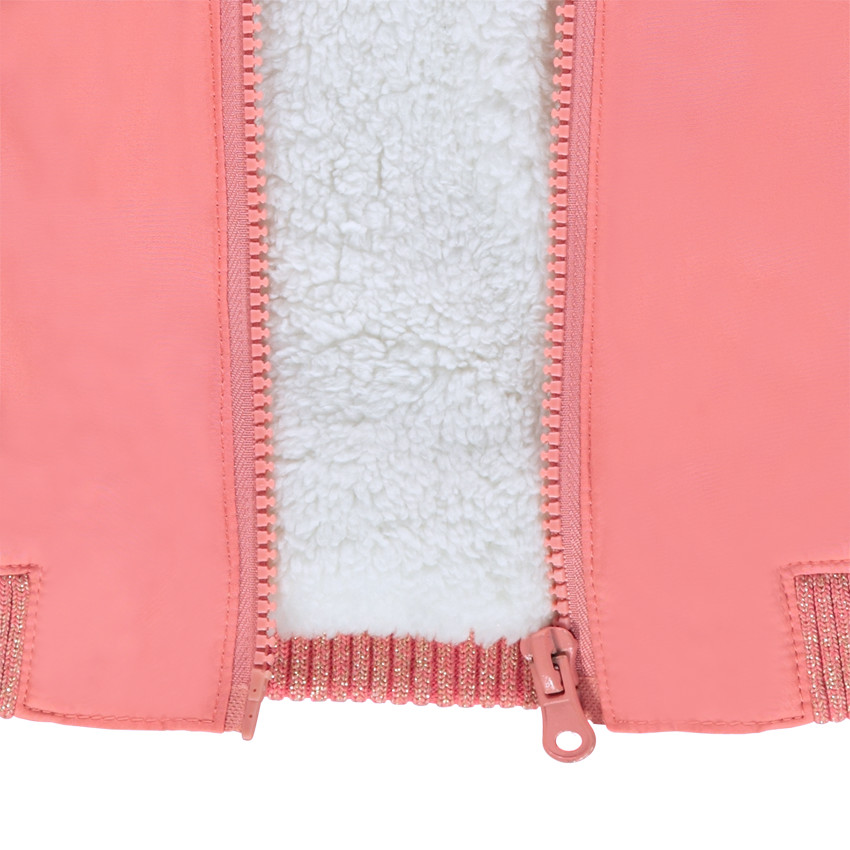 Junior - Bombers bi-matière avec badges et broderies 