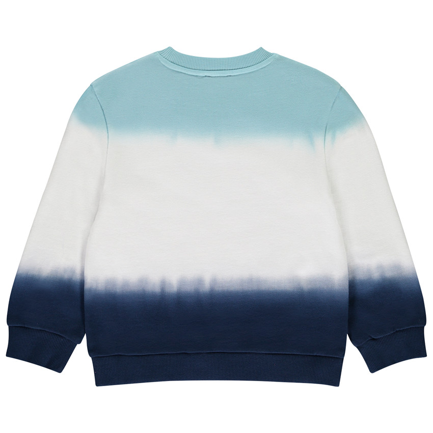 Sweat en molleton effet Tie and Dye fantaisie pour garçon  
