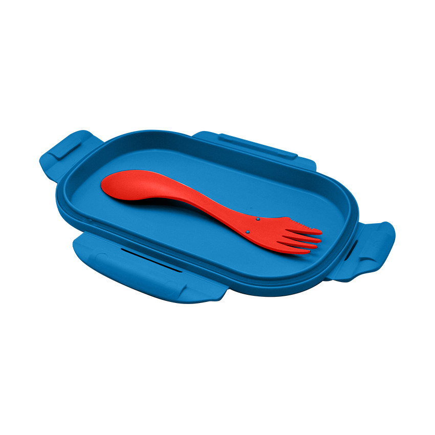 Lunchbox rectangulaire avec couvert Pat'Patrouille  