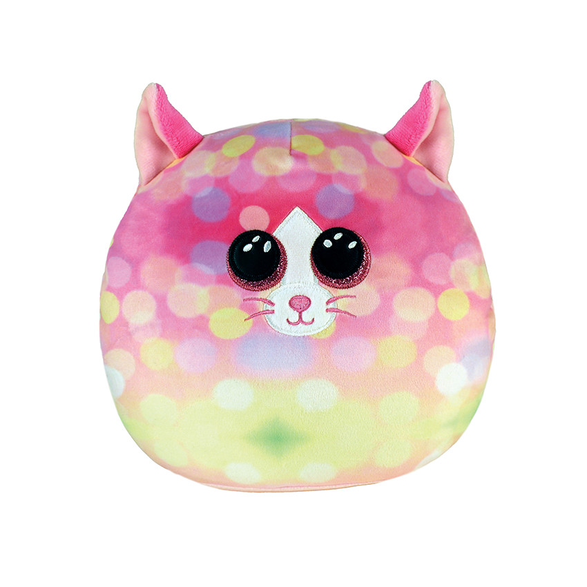 Coussin peluche Squish a Boos 20 cm - Sonny le chat