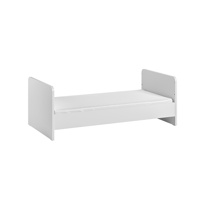 Lit bébé évolutif 70 x 140 cm Ova blanc 