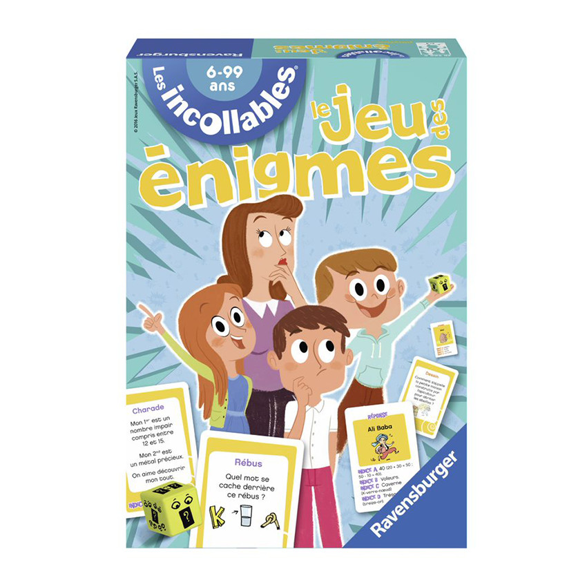 Jeux Stratégie & Réflexion Jeu Incollables Enigmes  