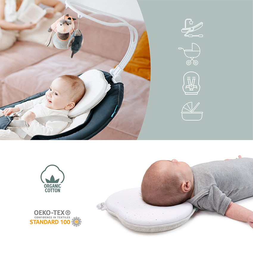 Cale tête ergonomique Lovenest Original - White 