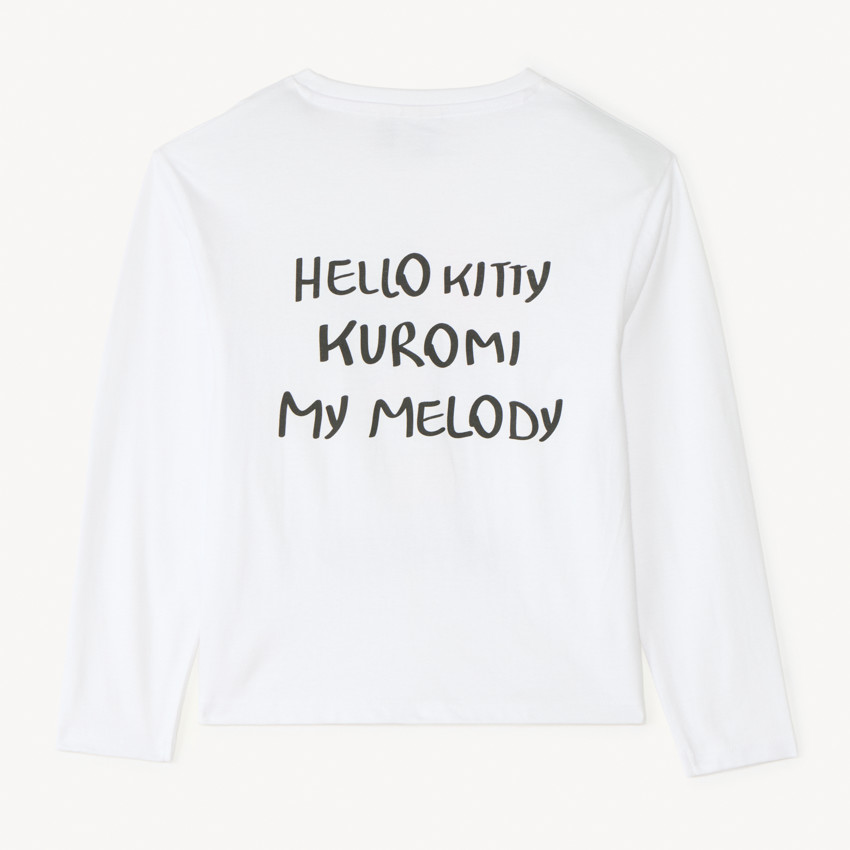 T-shirt manches longues Hello Kitty pour fille 
