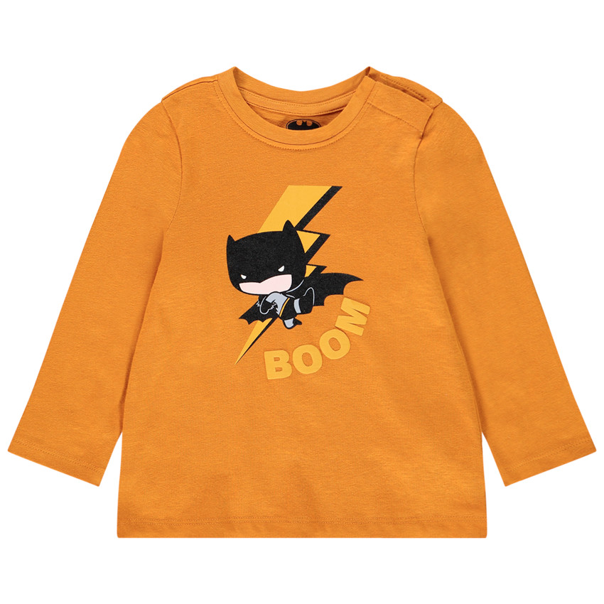 T-shirt manches longues print Chibi Batman pour bébé garçon 