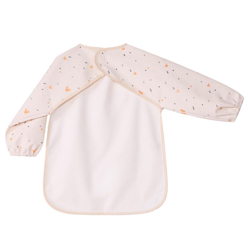 Bavoir tablier imperméable à manches longues Mickey Disney 